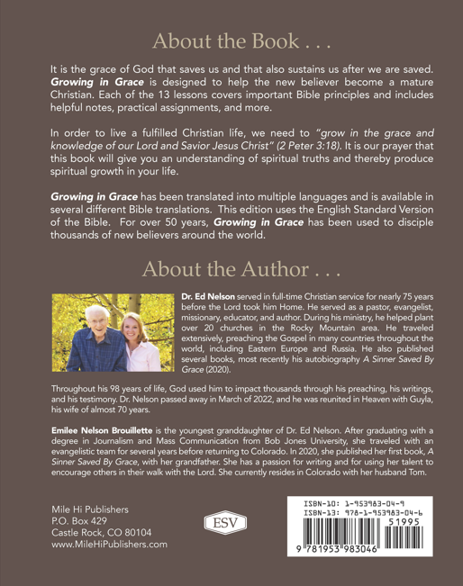 Growing in Grace - ESV