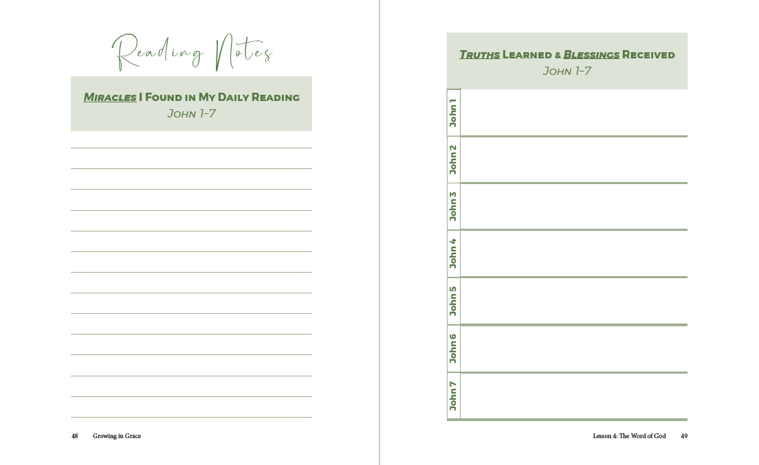 Growing in Grace - ESV