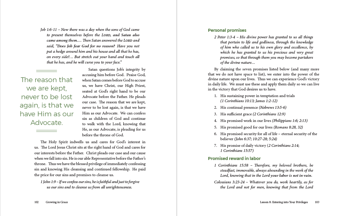 Growing in Grace - ESV