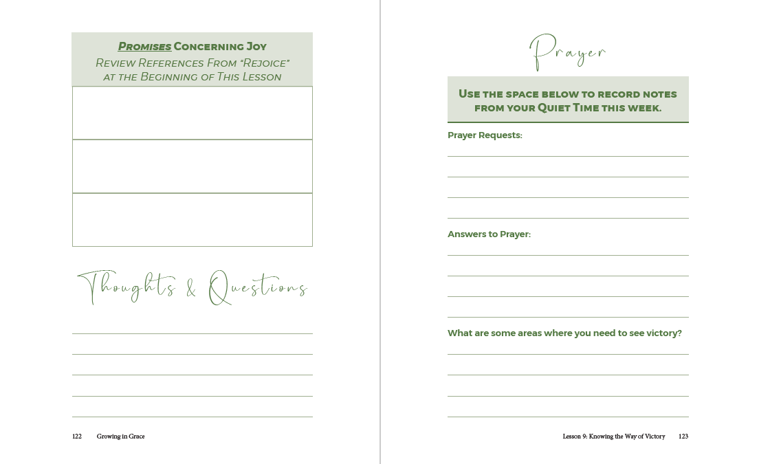 Growing in Grace - ESV